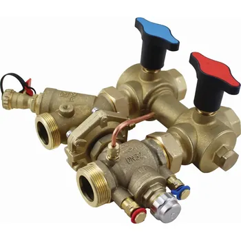 Stavebniny HERZ HerzCON-rozteč 120mm Dimenze: DN32, #1460054: HerzCON-rozteč 120mm, DN32, 200-2500l/h, bez izolace, l / hod: 200-2500