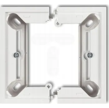 Elektroinstalační krabice Elektroinstalační krabice na omítku Karlik 92 x 1 x 44 mm