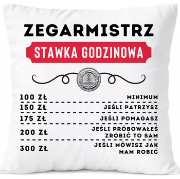 Polštář Polštář pro obkladače jako Dárek s potiskem , bílý PoliDraw