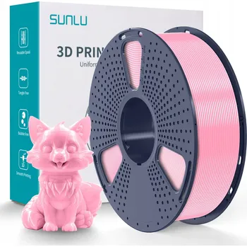 Filament Filament PETG Sunlu 1,75 mm 1000 g růžový