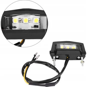 Osvětlení SPZ 12V OSVĚTLENÍ SPZ MOTOCYKLU