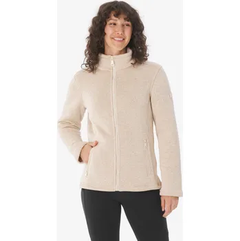 Pánská mikina REGATTA Dámská turistická hřejivá fleecová mikina Regatta Razia XS BÉŽOVÁ