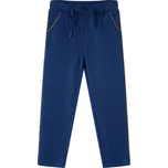 vidaXL Dětské kalhoty se stahovací šňůrkou námořnicky modré 116 [13546]