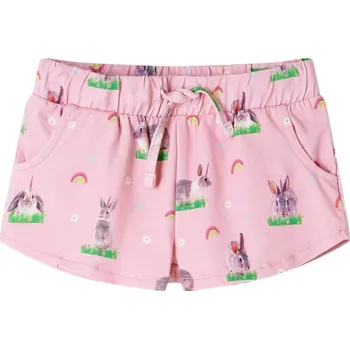 vidaXL Dětské kraťasy se šňůrkou světle růžové 140 [10963]