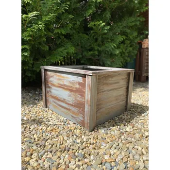 Květináč Sibiřský modřín Dřevěný květináč