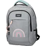 Školní batoh vícekomorový Stil vícebarevný