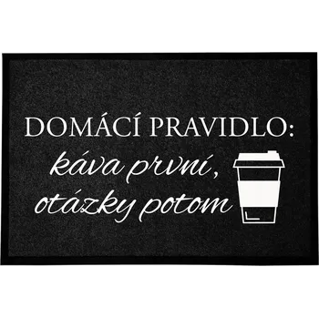 Rohožka Hotová gumová kokosová rohožka 40 x 60 cm