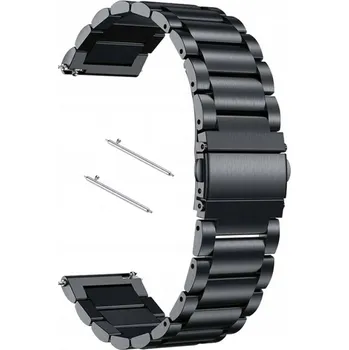 Náramek Náramek e-pasek univerzální 20 mm černý