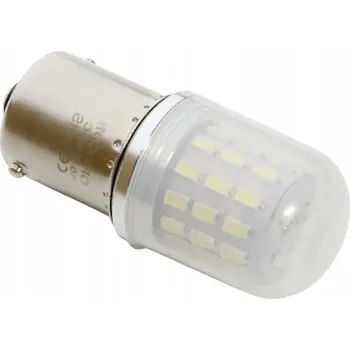 Autožárovka LED žárovka P21W Ba15s 3W IP65 12V 24V AC DC 6000K Pro pohony bran Somfy