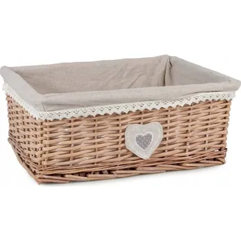 Nákupní košík Univerzální proutěný koš béžový
