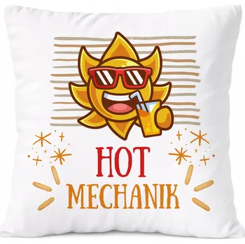 Polštář Polštář pro alkoholika jako Dárek s potiskem bílý PoliDraw