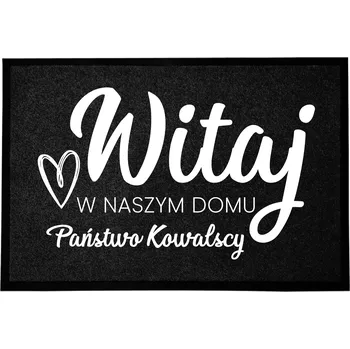 Rohožka Hotová gumová kokosová rohožka 40 x 60 cm