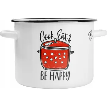 Hrnec Tradiční Hrnec Silesia Emalia Cook Eat & Be Happy 4,5 l