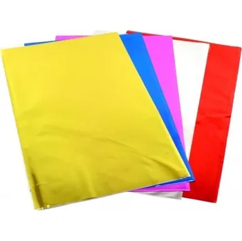 Metalický sáček - barevný - 15 x 25 cm - 50 ks - 14169