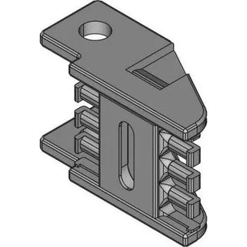 Stropní lišta Murrplastik MR-030000008000 R-řetězové zakončení KA/Z 3001 s otvory