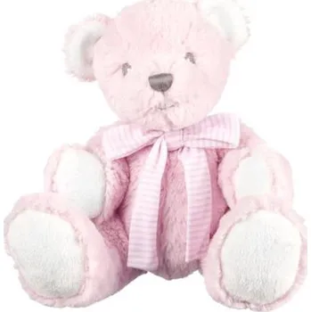 plyšák Suki Super měkký Plyšový Medvídek malý růžový 13 cm