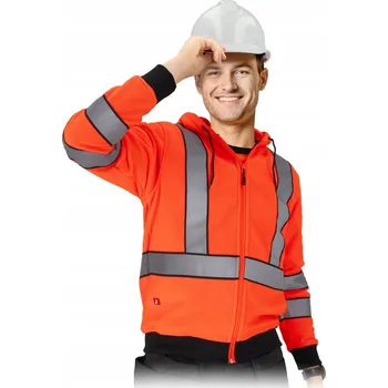 Pánská mikina Mikina výstražná mikina s kapucí Reis LUMINO P vel. S