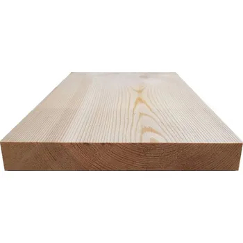 Ostrohranné Prkno Sibiřský modřín Hladké 20x120x3000С