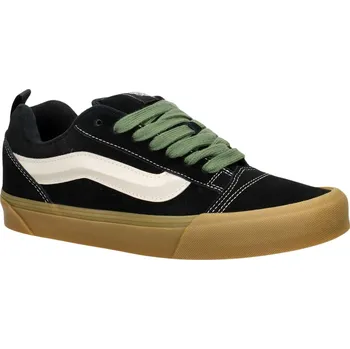Pánské tenisky boty Vans Knu Skool - Pop Black/Green 43