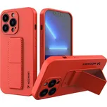 Silikonové pouzdro Wozinsky Kickstand Case se stojánkem pro iPhone 13 červené