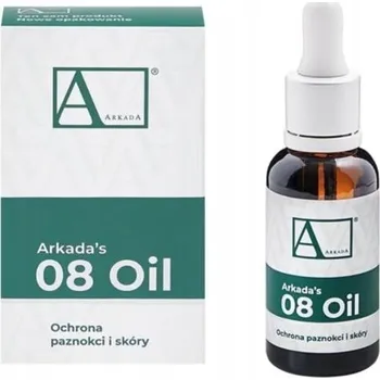 Přípravek na nehty Arkada 08 Oil Protective Fluid For Foot and Nail Ochranné sérum na nehty i pokožku 30ml