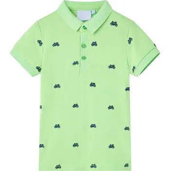 vidaXL Dětská polokošile melanž 104 [12155] Barva: Zelená