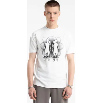Reporter Young | Chlapecké bílé tričko s potiskem „ASTENSION“ - Barva BÍLÁ, Velikost 146 253-0440B-29-200-1