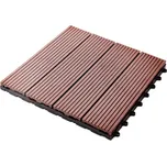 Gutta Guttadeck zahradní dlažba WPC wpc dlažba 300 x 300 mm teak
