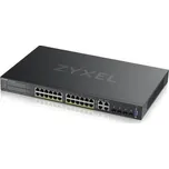 ZYXEL GS2220-28,HP24port Gb L2 Switch,1 GbE Uplink, PoE