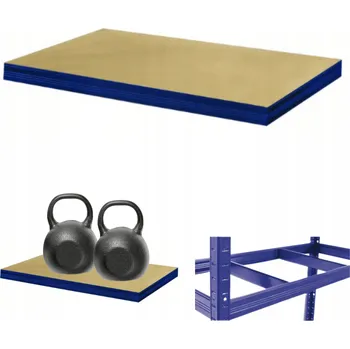 Dílenský regál Kovový skladový regál Wamar-Sosenka 6 x 110 x 60 cm, nosnost až 275 kg na polici