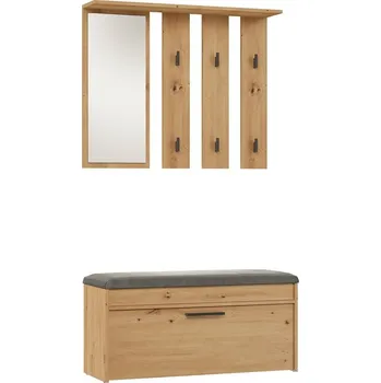 Předsíňová stěna Předsíňová sestava Pargas dub artisan