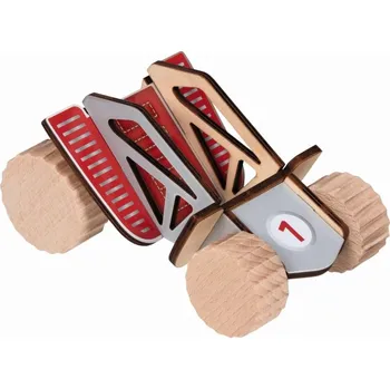 Dřevěná hračka Dřevěný model buginy Goki pro kutily