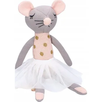 plyšák Plyšový Mazlíček Přítulníček pro děti Mouse Lola KIDZROOM Cuddle