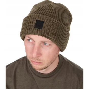 Čepice Zimní čepice Fox Olive Merino Blend Beanie zelená vel. univerzální