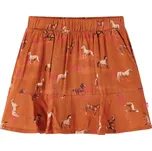 vidaXL Dětská sukně koňaková 140 [15060]