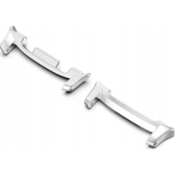 Řemínek na hodinky Řemínek e-pasek pro Samsung, stříbrný