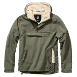 Větrovka z Brandit - Bunda s hřejivou podšívkou - Muži - olivová