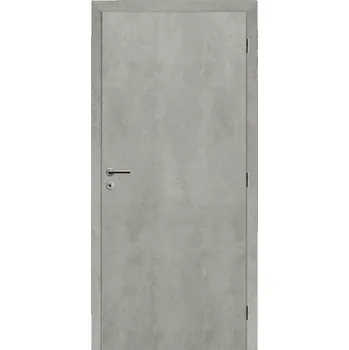 Interiérové dveře Dveře interiérové Solodoor SMART PLNÉ pravé šířka 800 mm beton