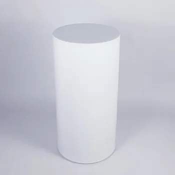 Stojan na květiny Bílý stojan / výstavní stolek na sladký bar, firemní večírek, 70x33 cm