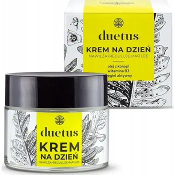Pleťový krém Matující krém na obličej Duetus denní krém 0 SPF na den 50 ml
