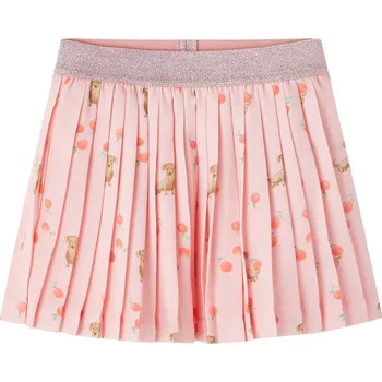 Dívčí sukně vidaXL Dětská plisovaná sukně světle oranžová 92 [14619]