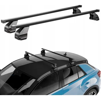 Příčník na automobil Střešní nosič tyče Menabo Omega Nissan Qashqai SUV 5D Rok 2014-2021