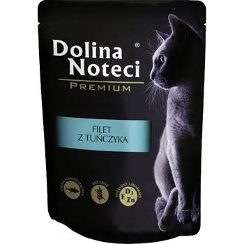 Krmivo pro kočku Mokré krmivo pro kočky Dolina Noteci Premium FILÉ S TUŇÁKEM 85g BEZ OBILOVIN