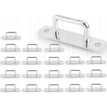 Planděná lišta, úchyt pro upevnění plachty, plachtový třmen - 20 ks