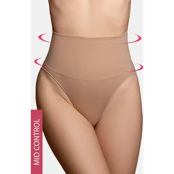 Dámské stahovací prádlo Stahovací kalhotky bezešvé s vyšším pasem