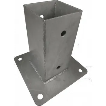 Tesařské kování Kotvící botky - čtvercové - žárově zinkované