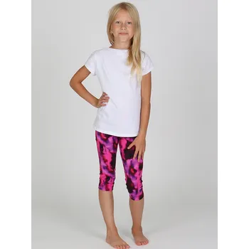 Dívčí oblečení EVONA a.s. Dětské 3/4 legíny AMBI LIGHT 446 - AMBI LIGHT 446 152 Růžová 152