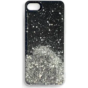 Pouzdro na mobilní telefon Wozinsky Star Glitter Shiny Cover pro iPhone 12 mini černý