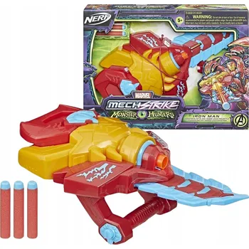 RAKETOMET NERF IRON MAN AVENGERS Mech Strike Monster Hunters F4378