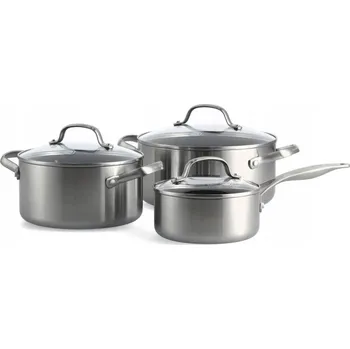 Hrnec GreenPan sada sada hrnců 6 kusů rendlík hrnec víko indukce